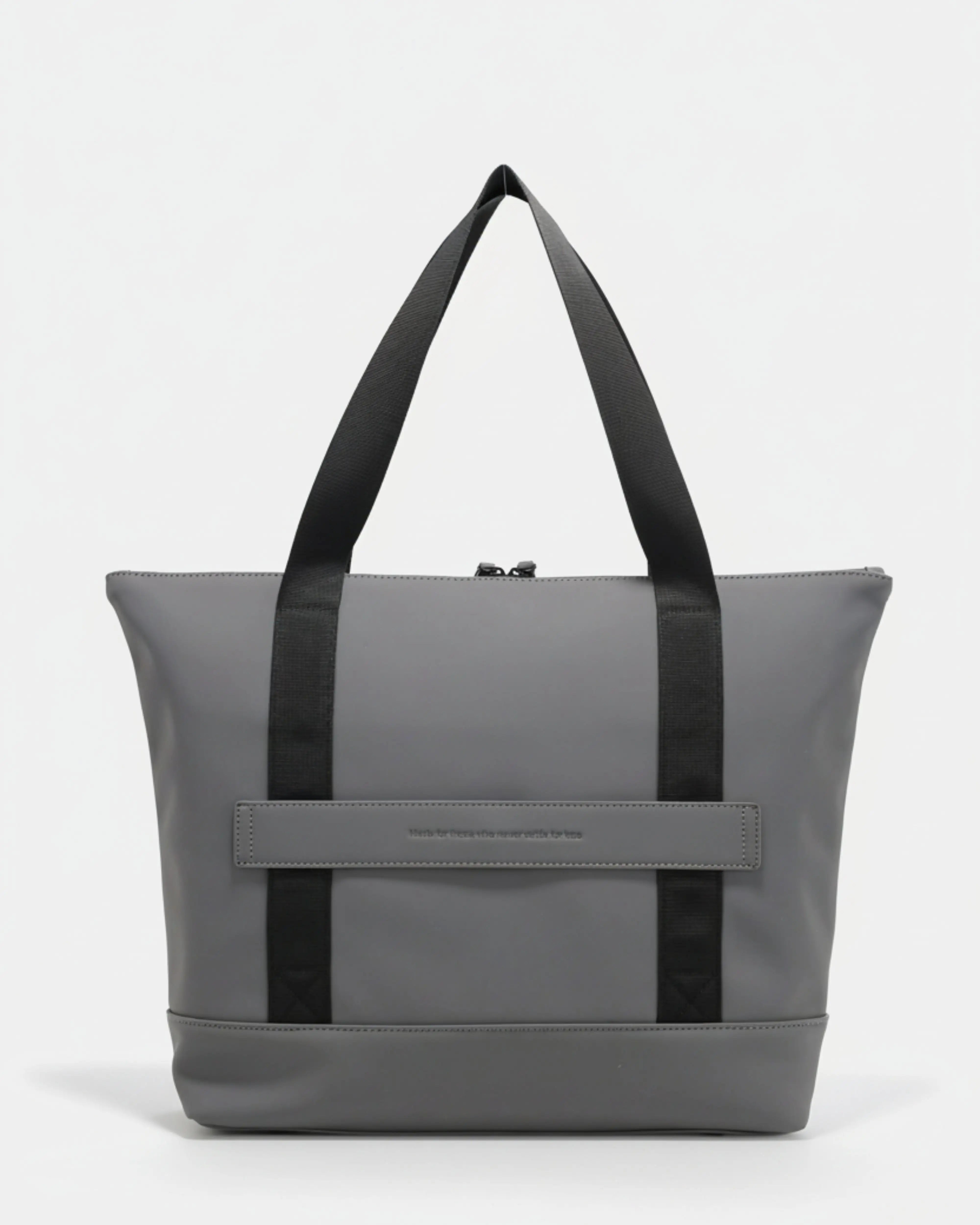Tote Bag Grey Navy