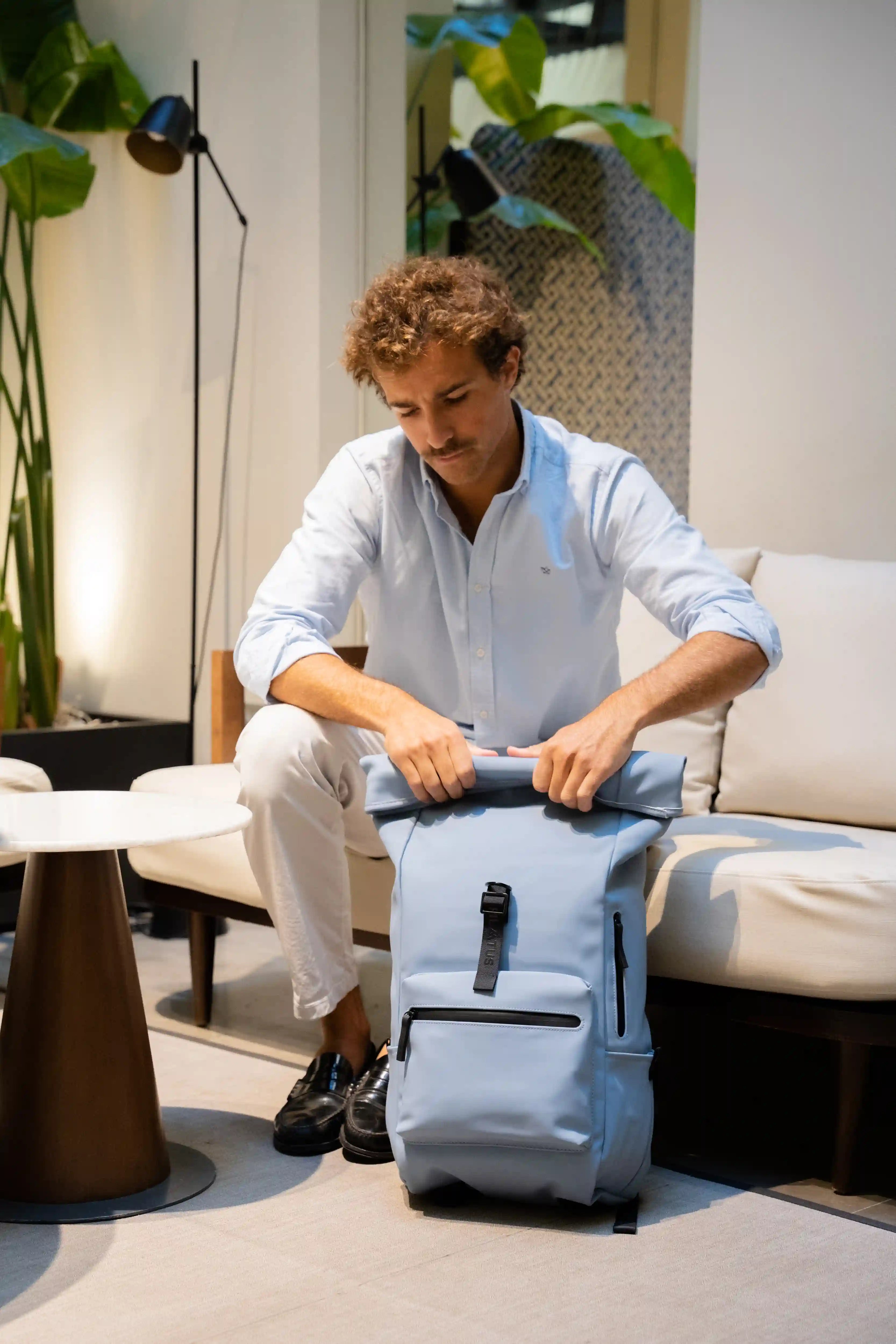 Urban Backpack Sky Blue