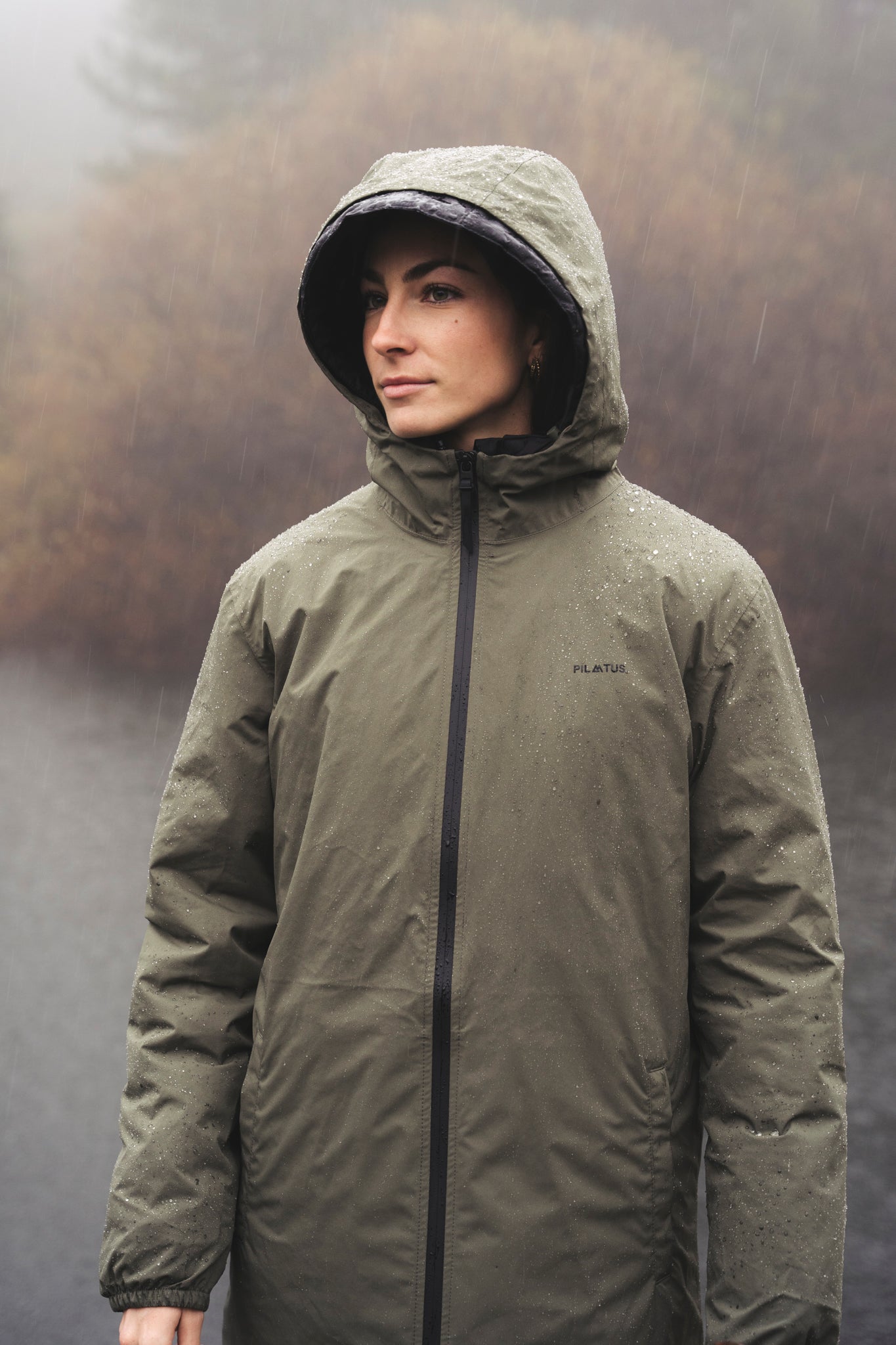 Limited Ed. Urban Rain Jacket - Organic Khaki