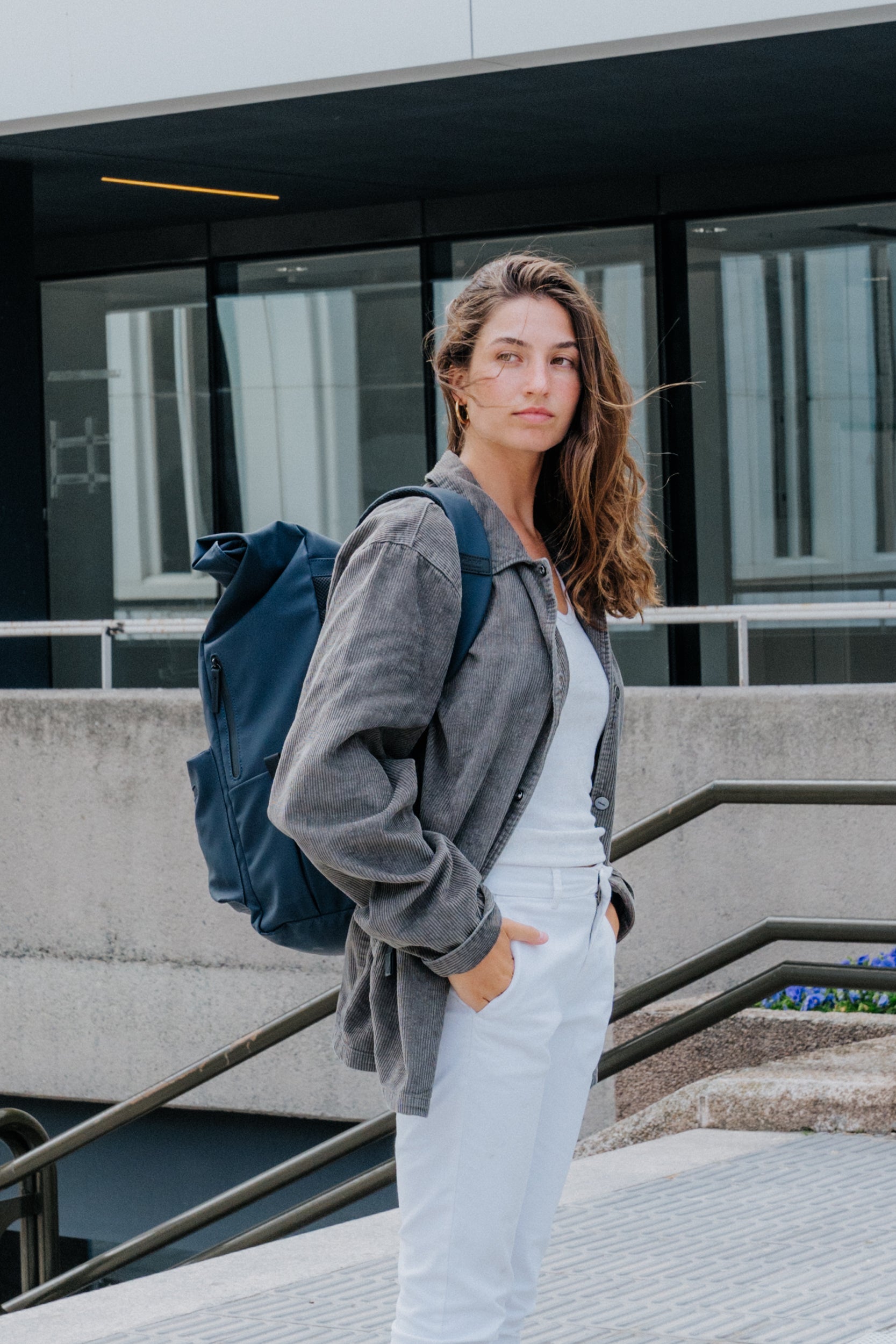 Urban Backpack Blue Navy