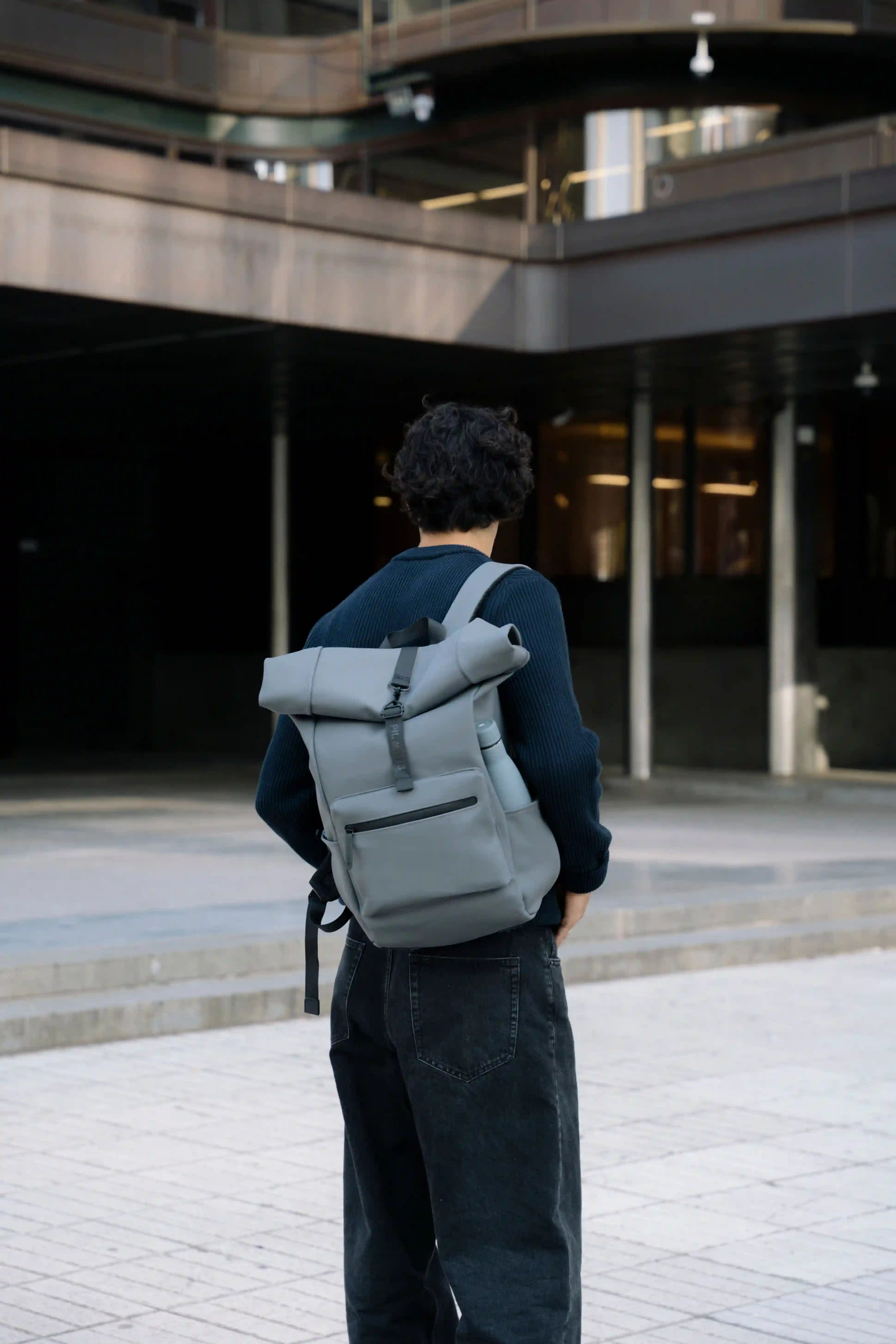Urban Backpack Grey Navy
