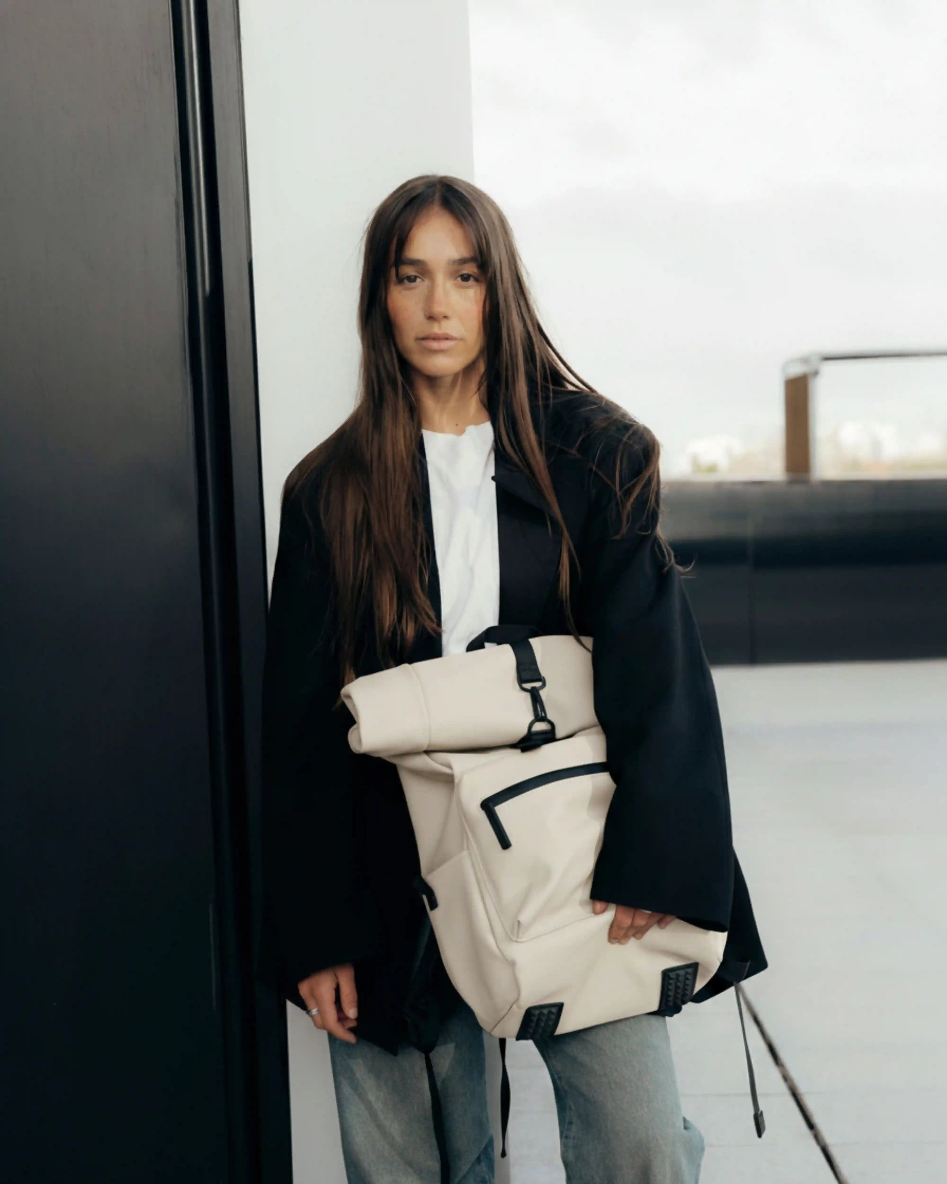 Urban Backpack Beige Sand