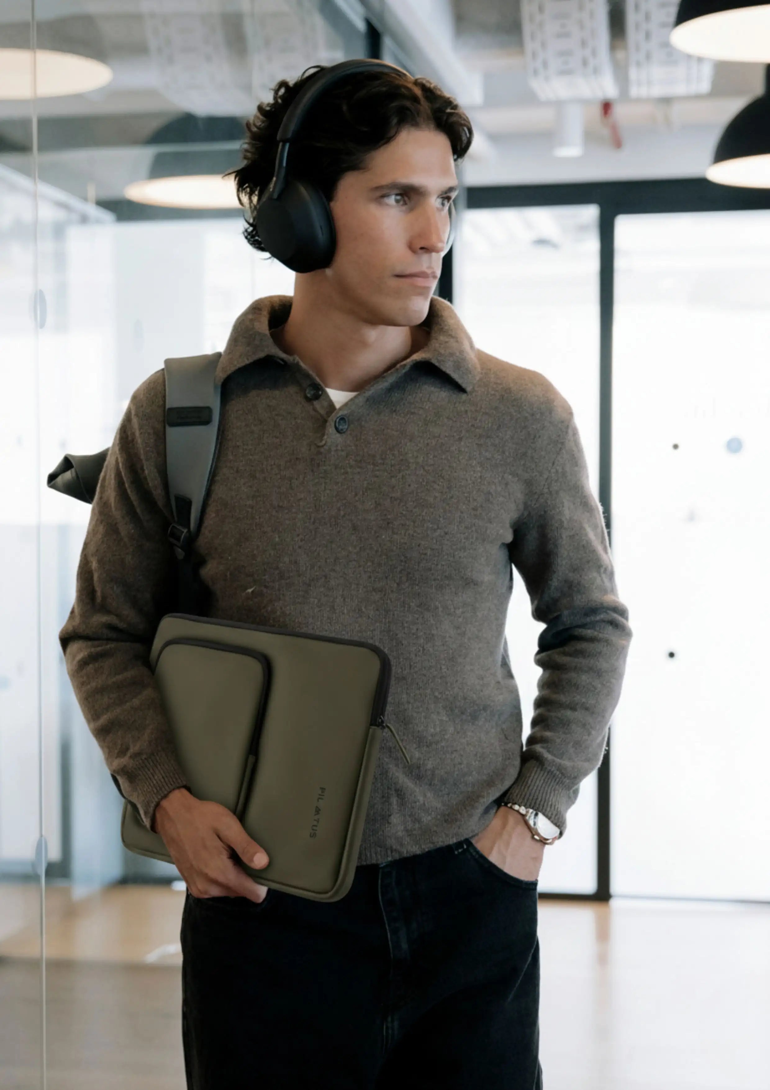 Urban Sleeve 14" Green Militar