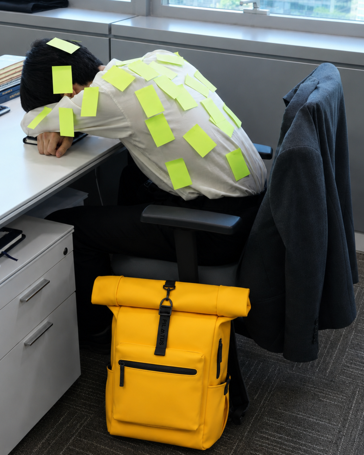 Urban Backpack Yellow Bee