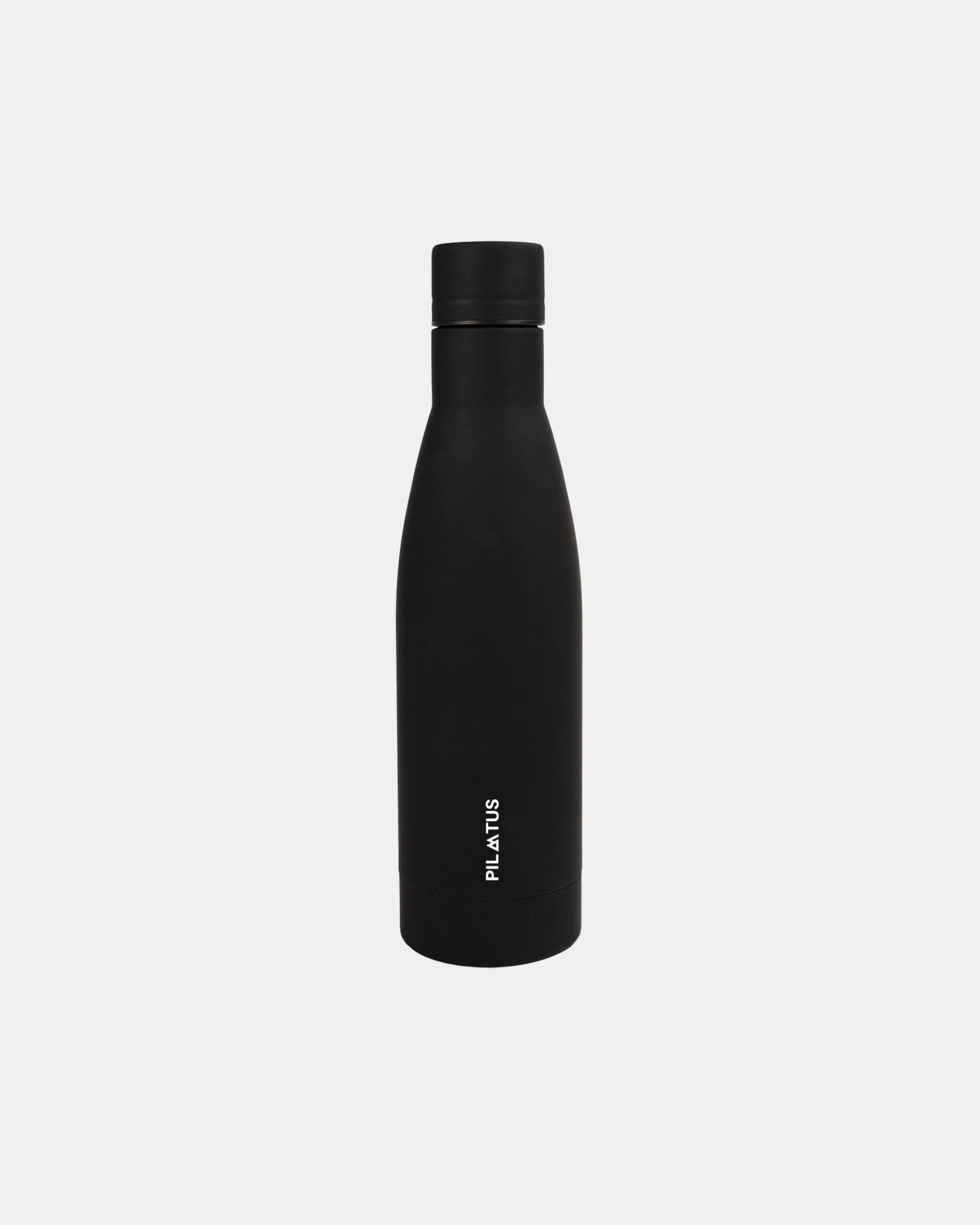 Black water bottle