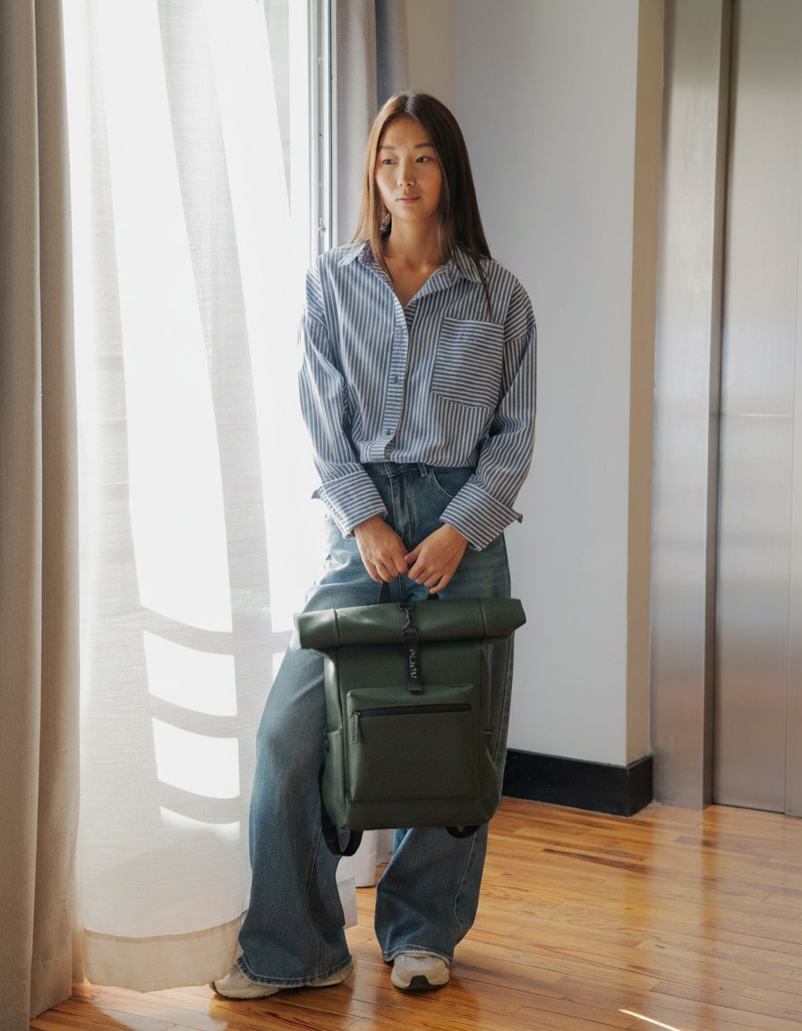 Urban Backpack Metal Green