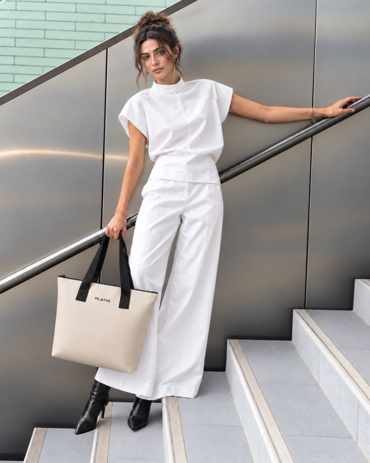 Shopper Bag Beige Sand