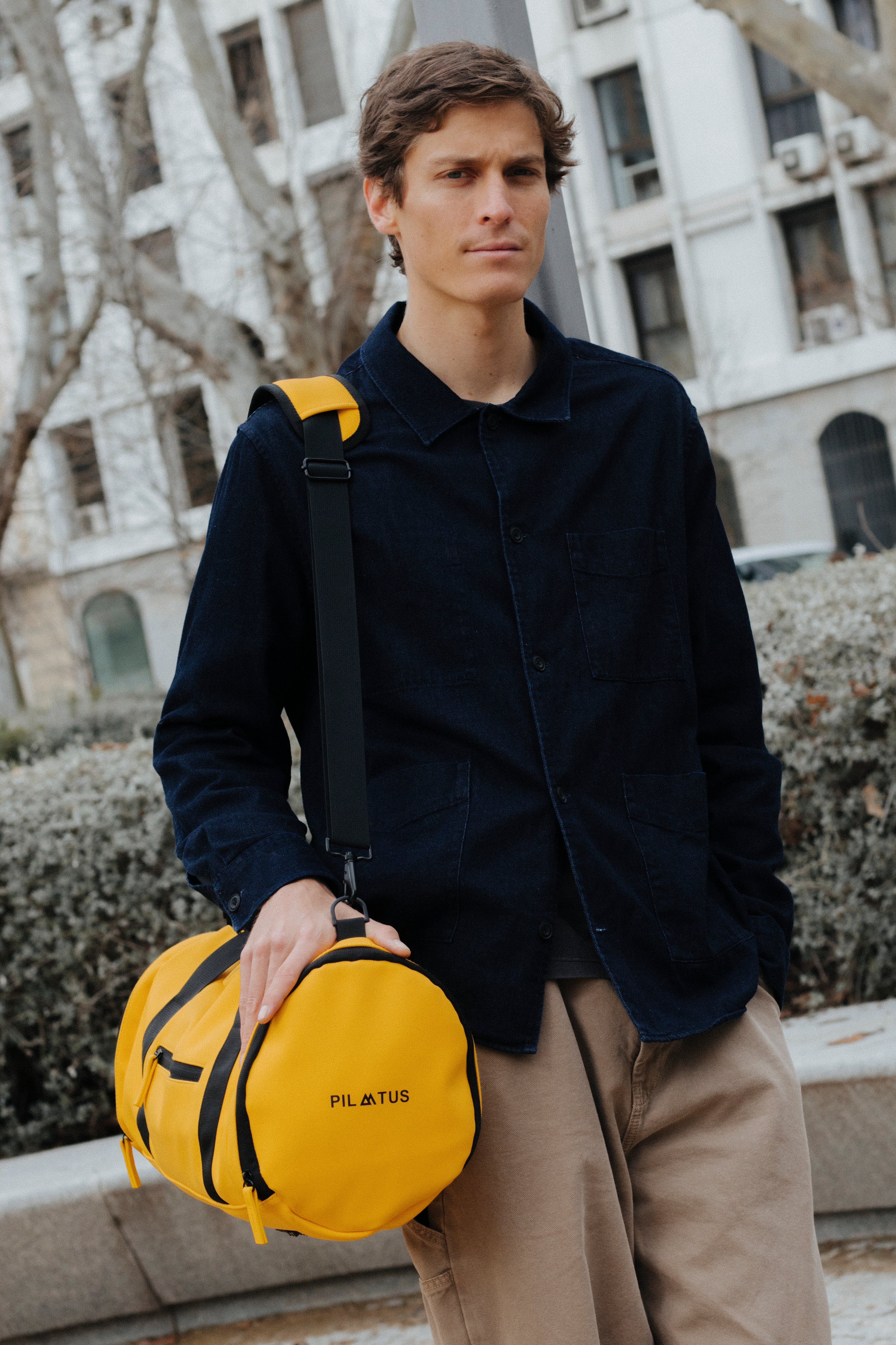 Urban Gym Bag Yellow Bee