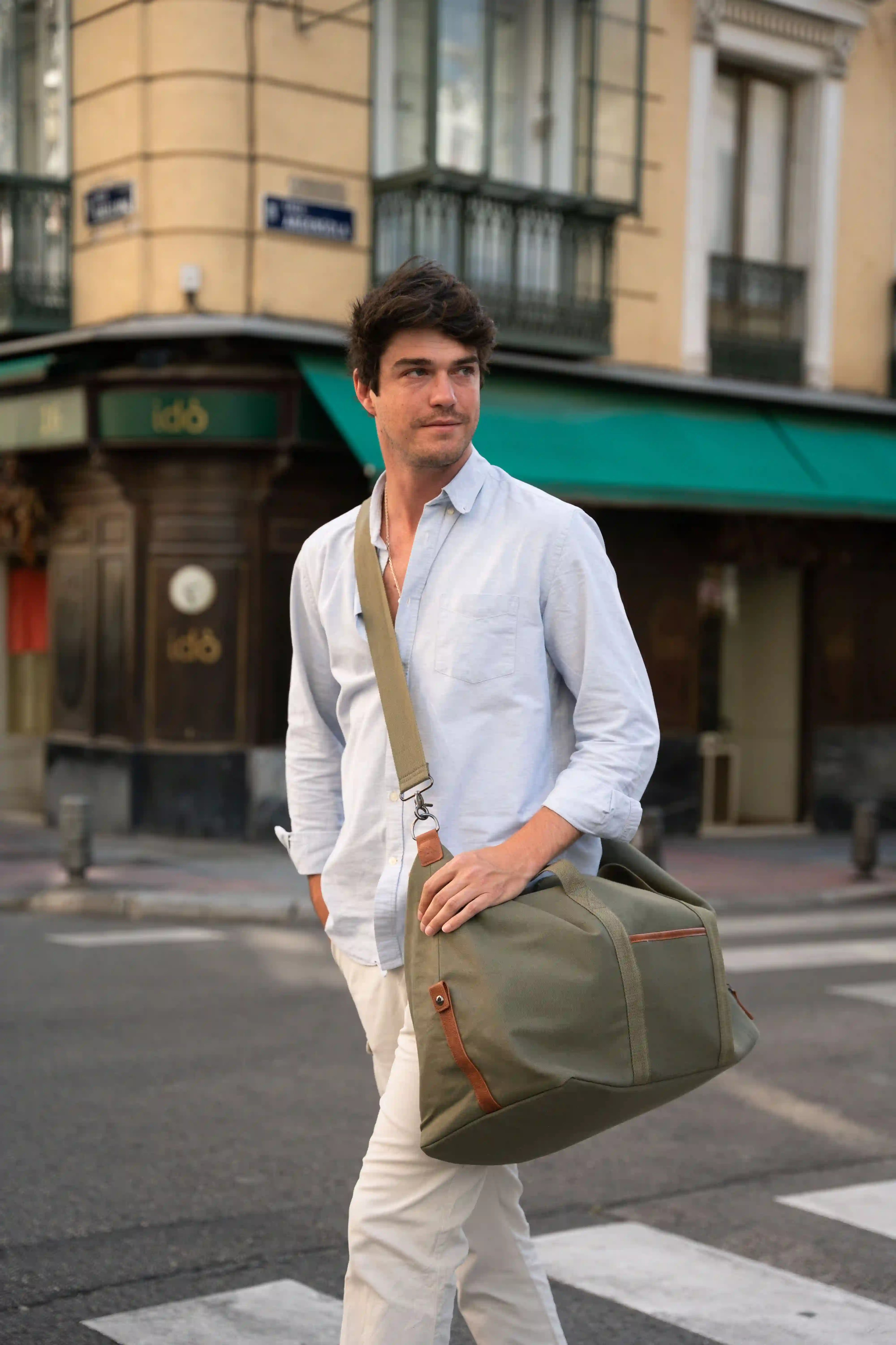 Travel Bag Green Militar