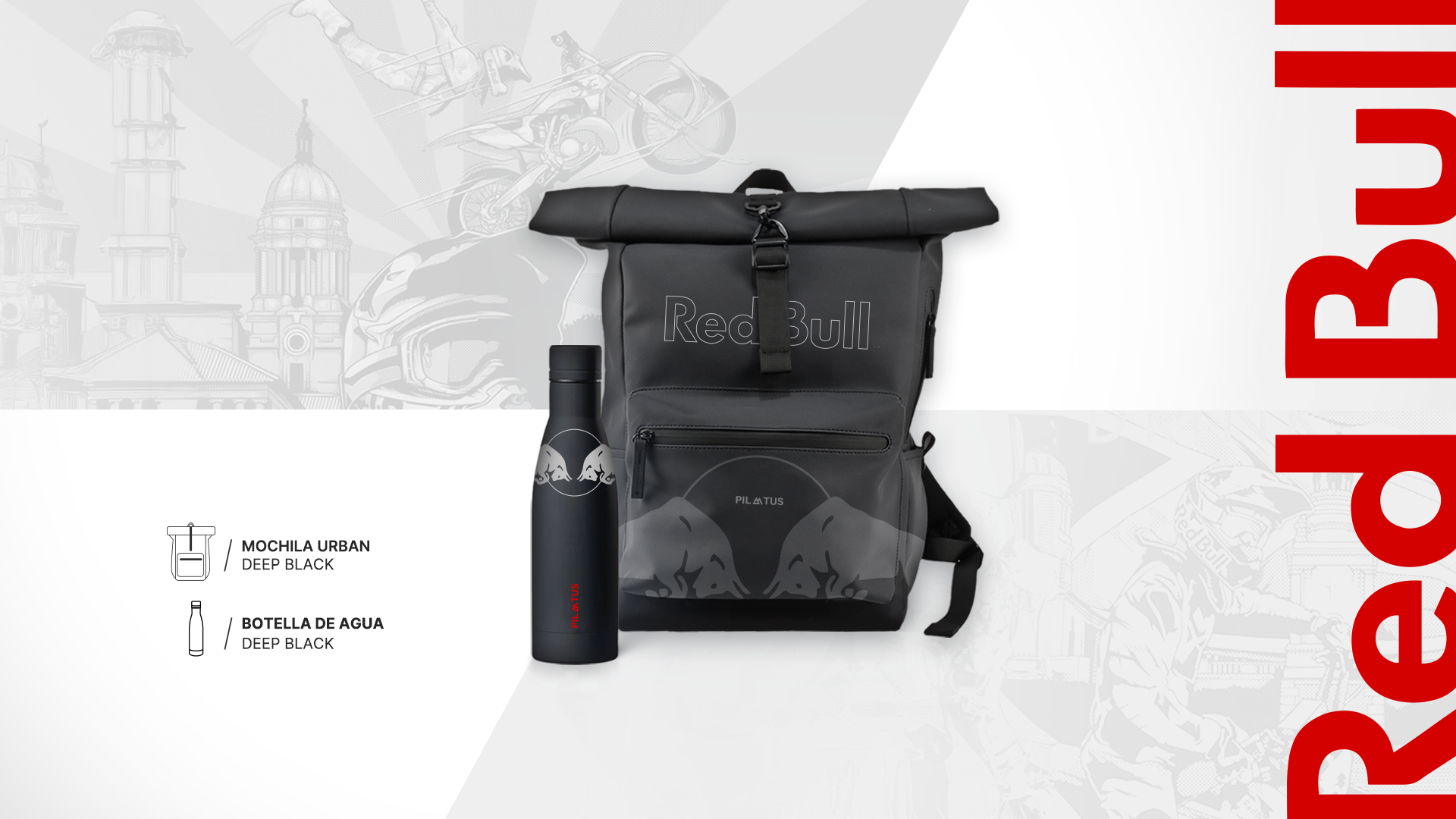 Red Bull confía en Pilatus Brand para sus regalos corporativos