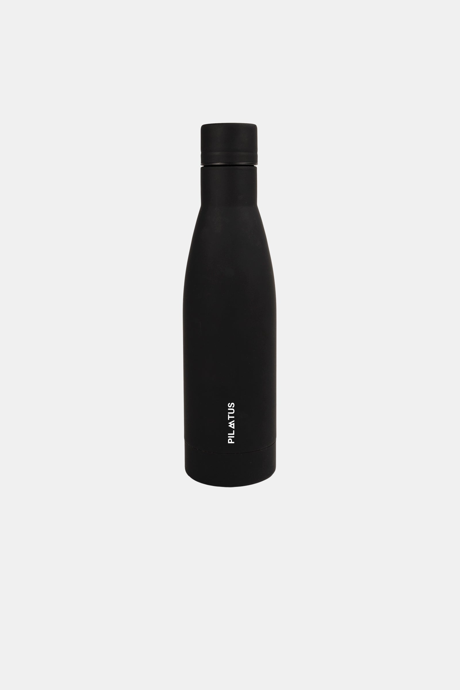 Black water bottle