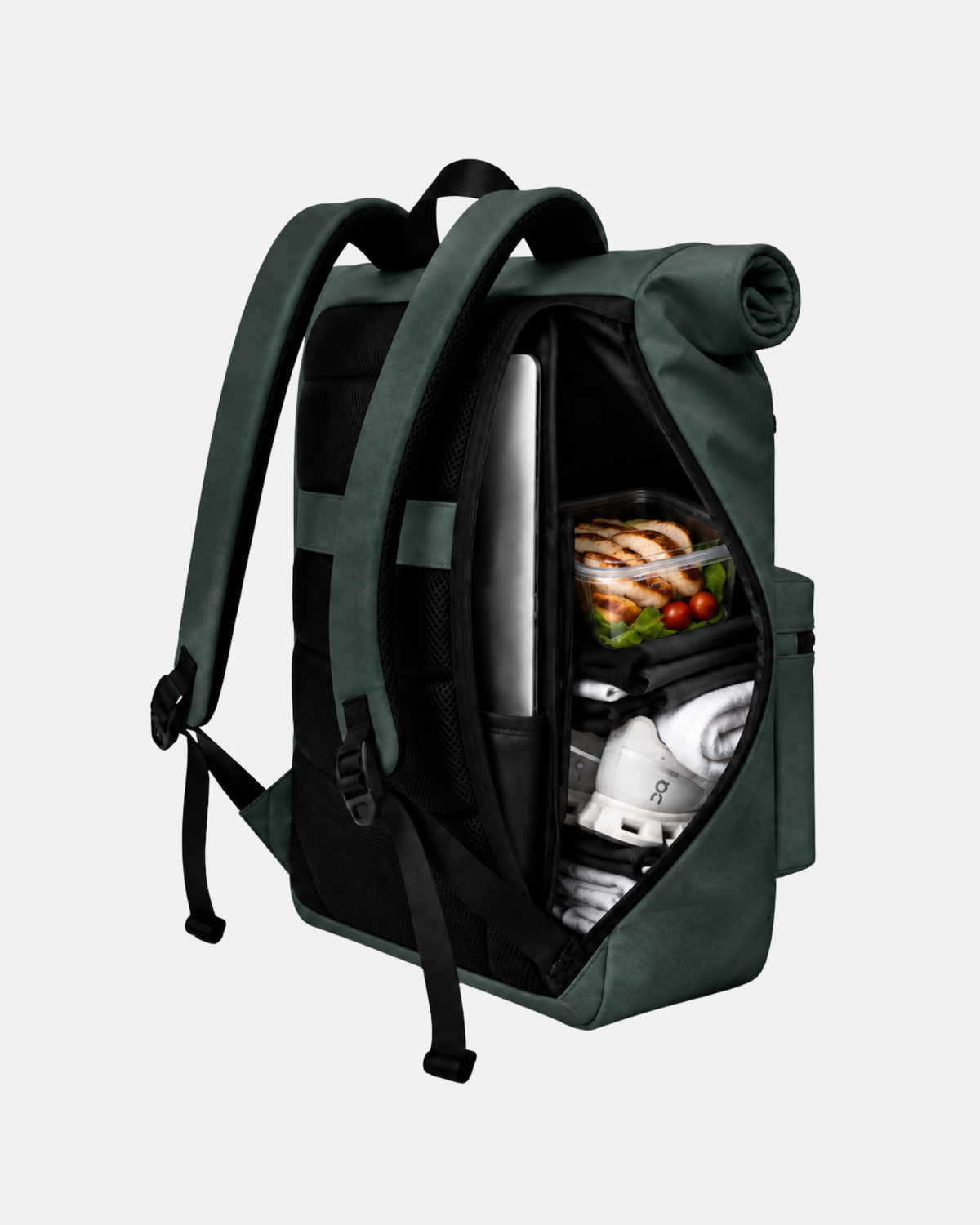 Urban Backpack Metal Green