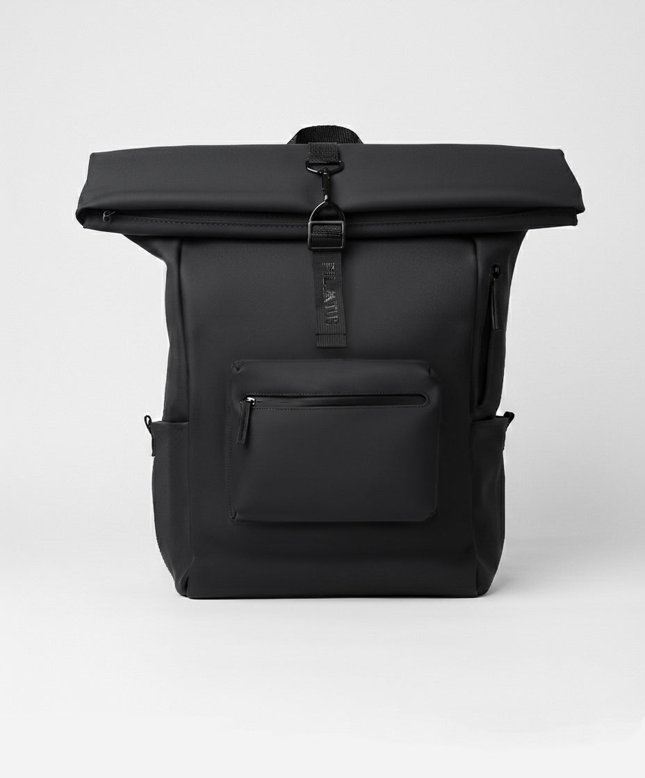 Frontal de la mochila mini urban negra