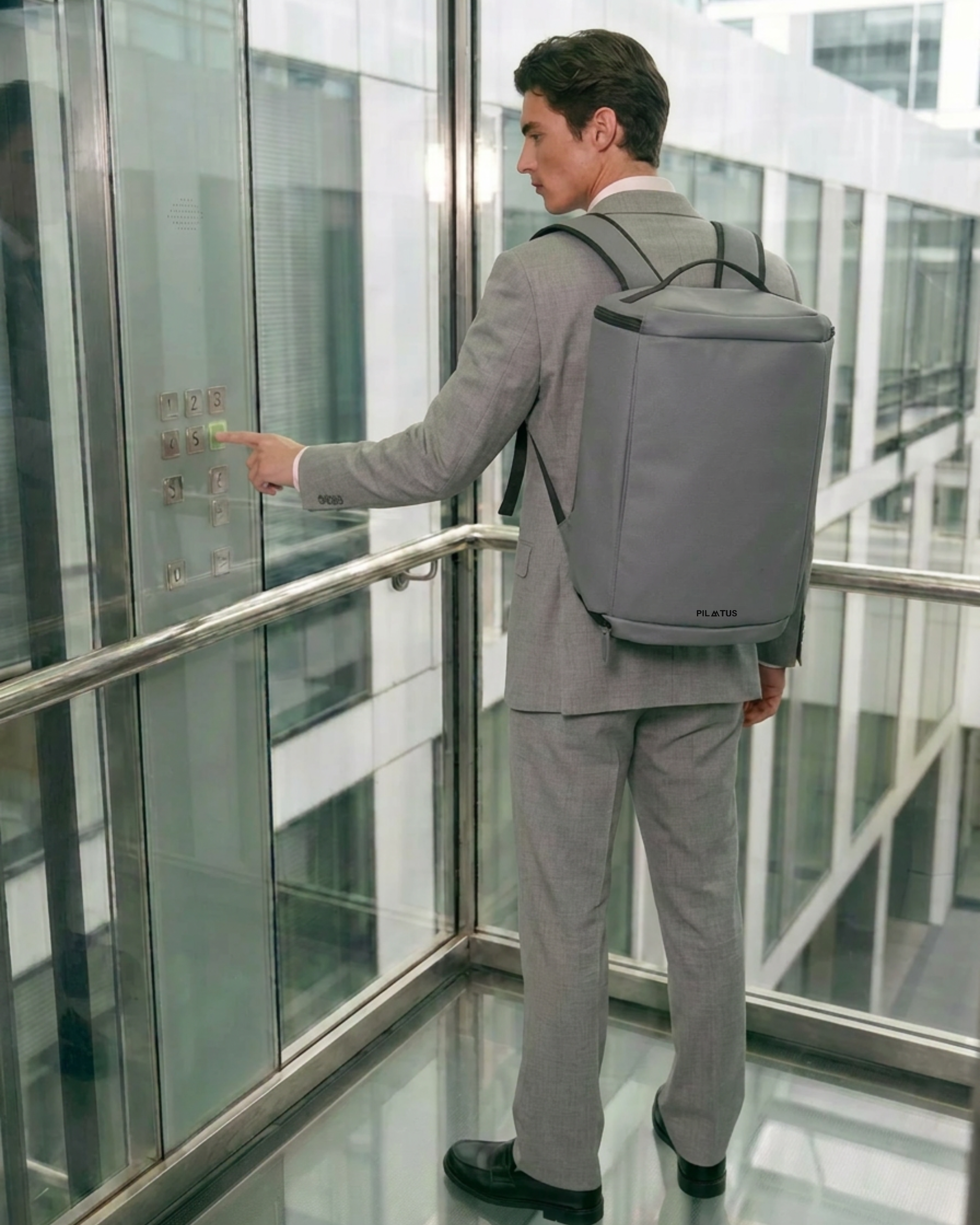 Explore Backpack Grey Navy