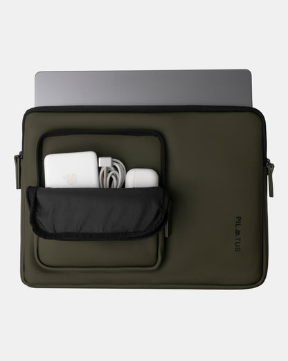 Urban Sleeve 14"/16" Green Militar