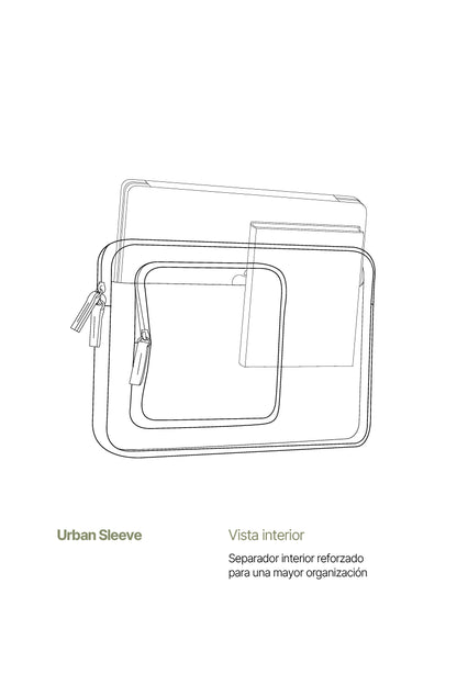 Urban Sleeve Green Aqua