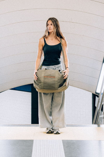 Green Army Travel Bag