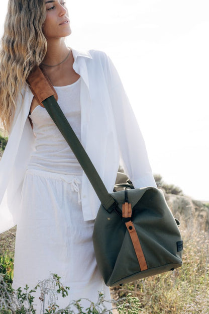 Green Army Travel Bag