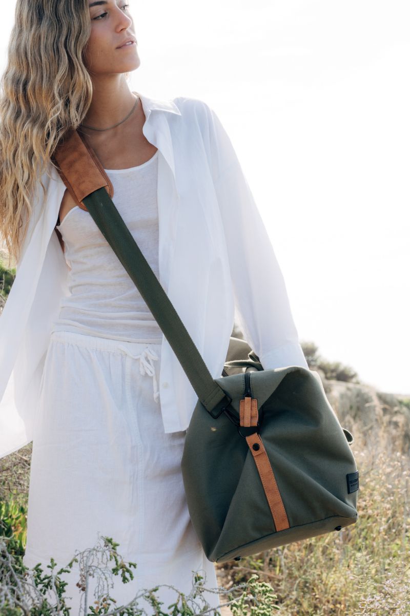 Green Army Travel Bag