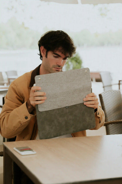 Classic Sleeve Grey Navy