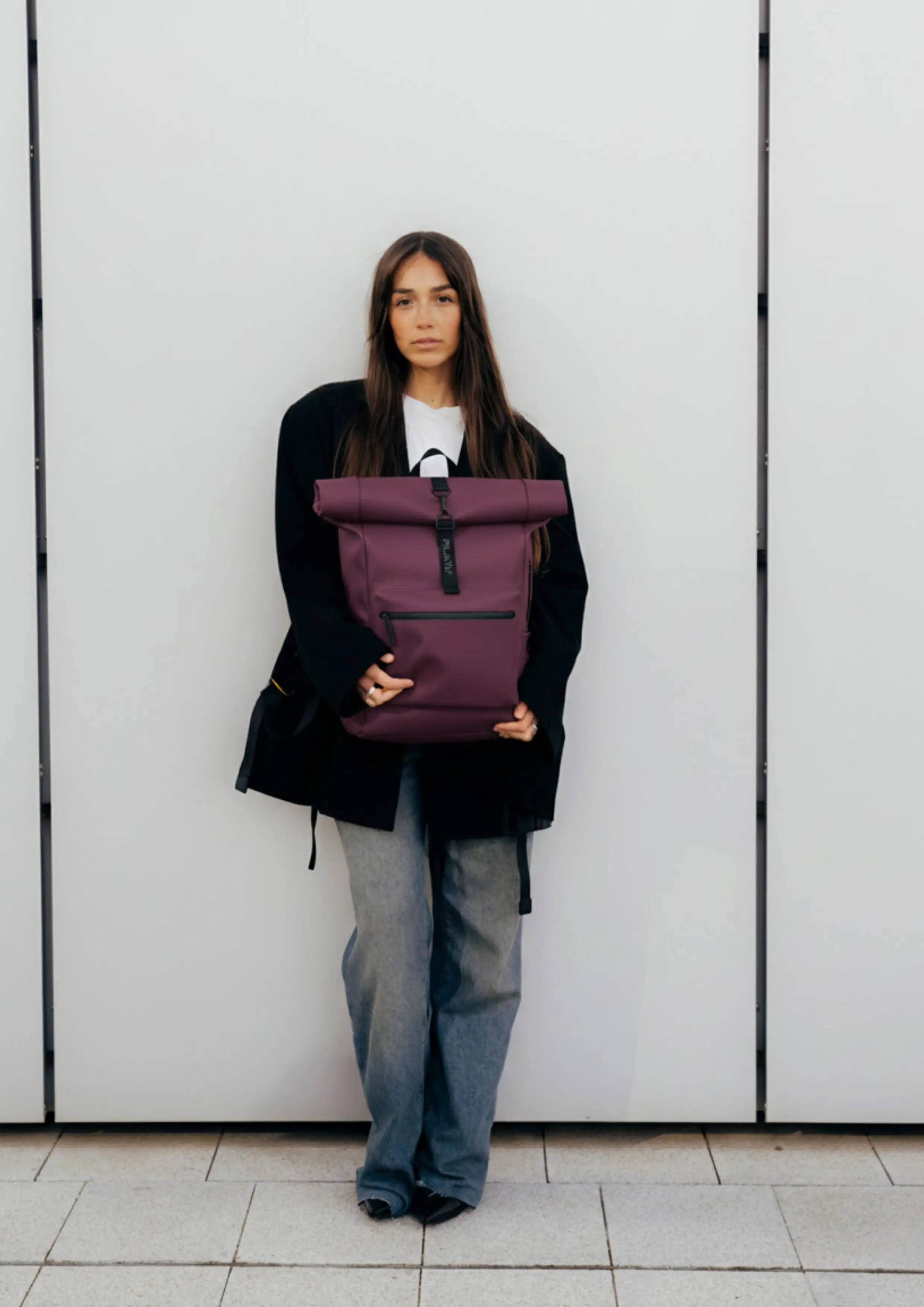 Urban Backpack Metal Wine