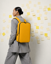 Slim Backpack Yellow Bee