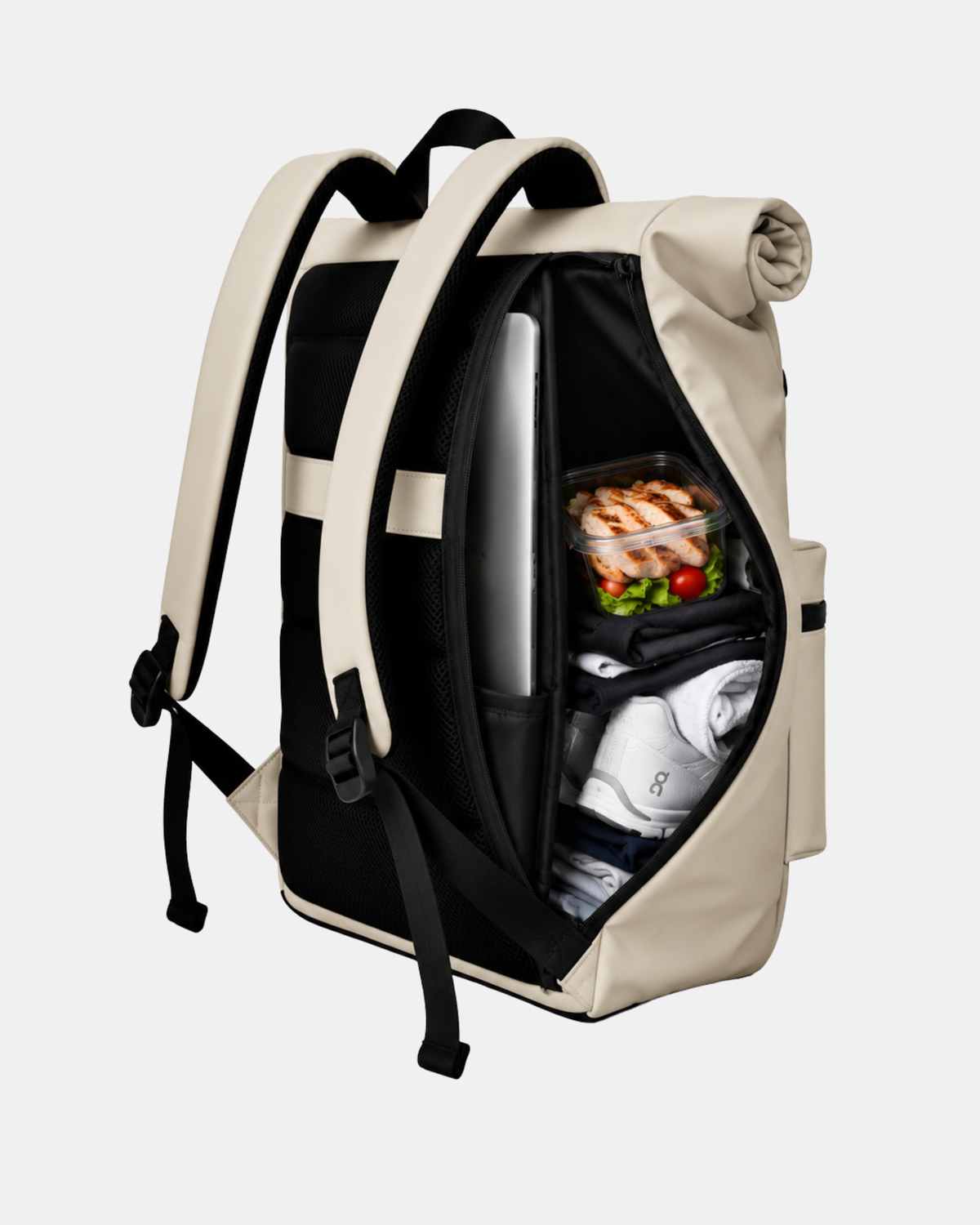 Urban Backpack Beige Sand