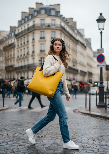 Limited edition - Yellow Shopper Bag