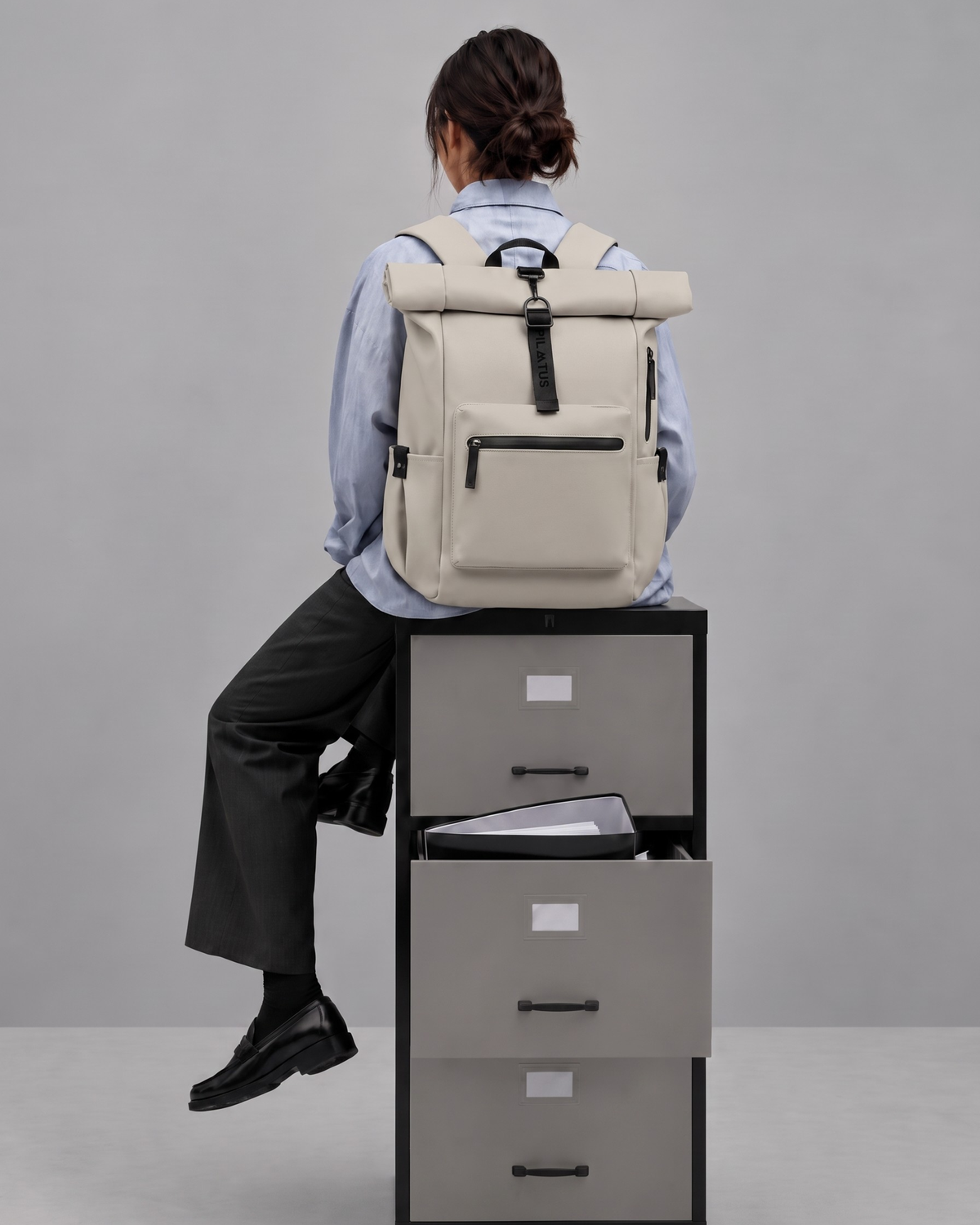 Urban Backpack Beige Sand