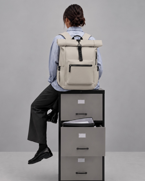 Urban Backpack Beige Sand