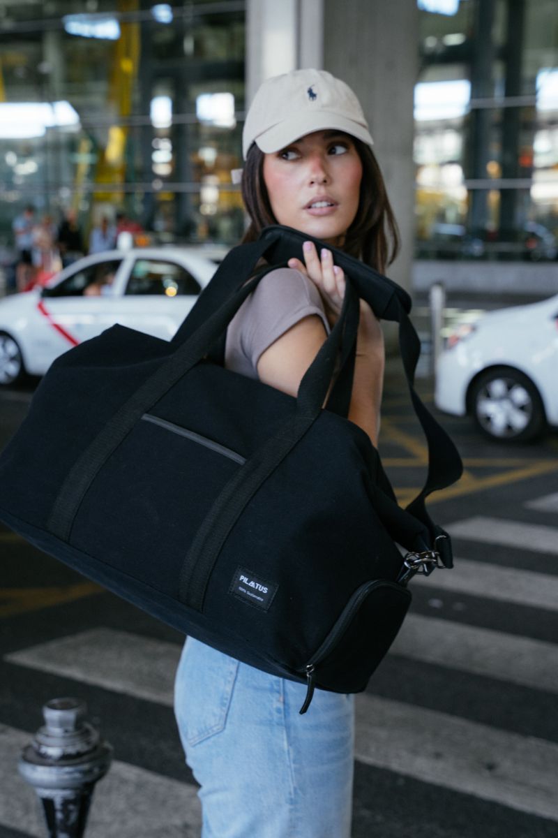 Deep Black Travel Bag