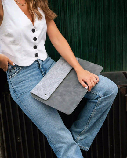 Classic Sleeve Grey Navy