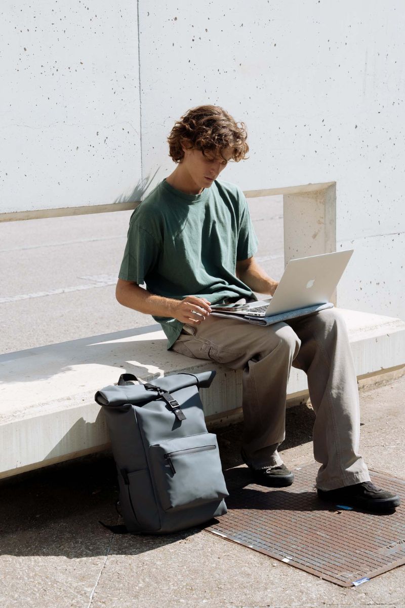 Urban Backpack Grey Navy