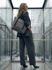 Tote Bag Grey Navy