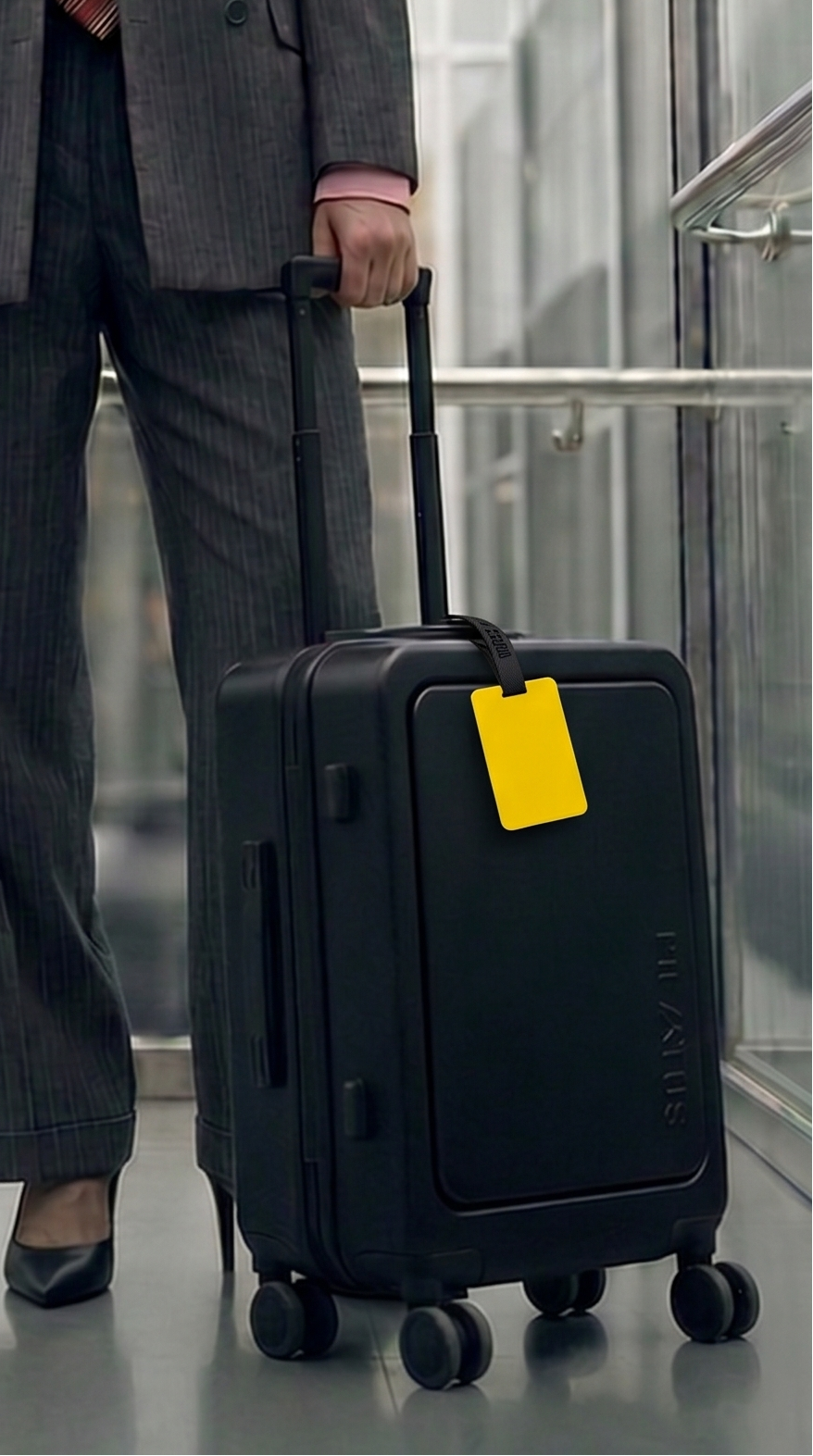 Travel Tag Yellow