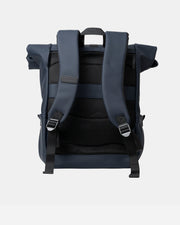 Parte trasera de la mochila mini urban azul