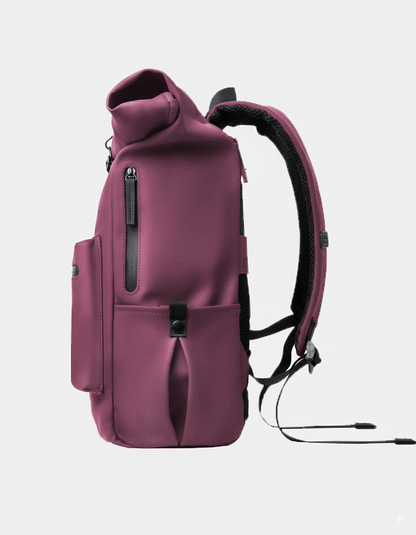 Urban Backpack Metal Wine