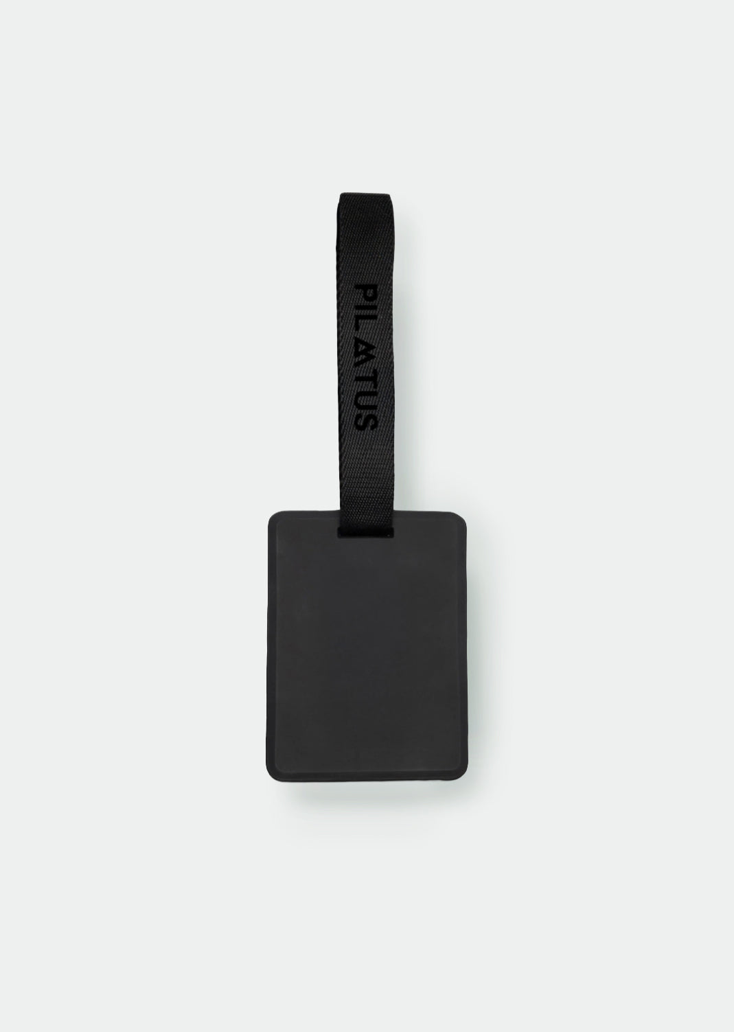 Parte trasera del travel tag negro