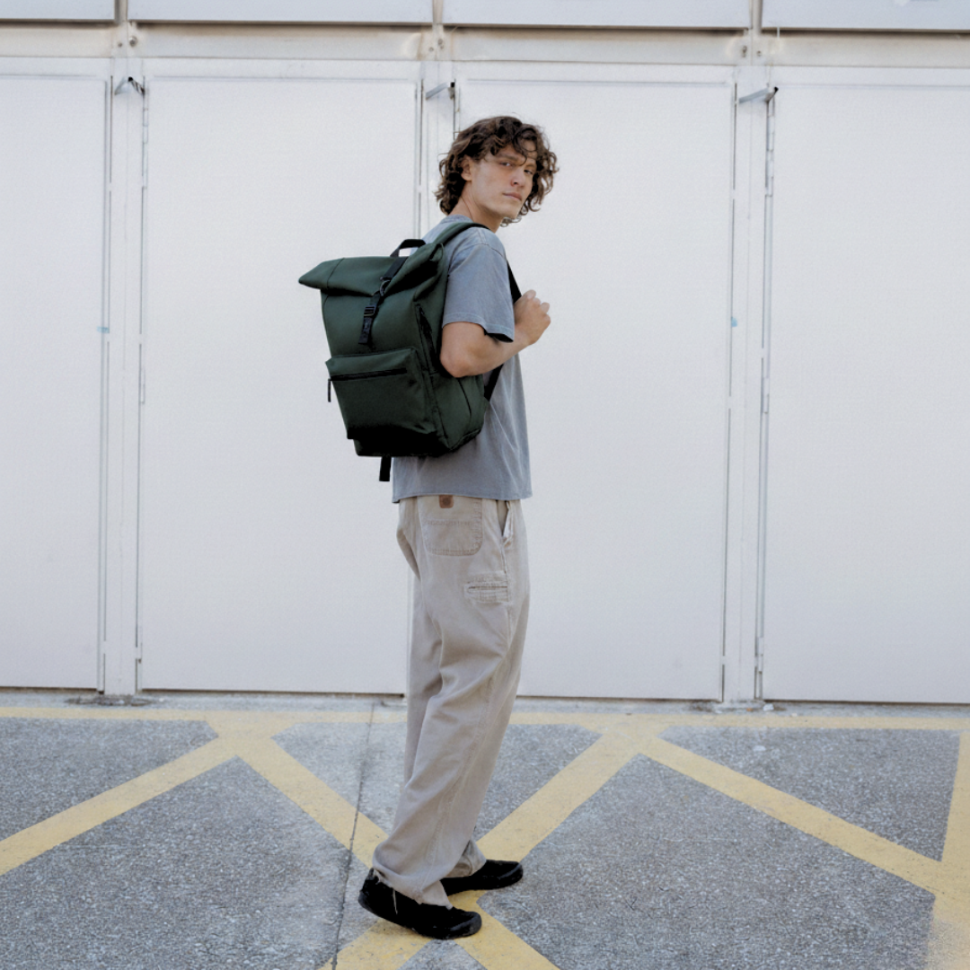 Urban Backpack Metal Green