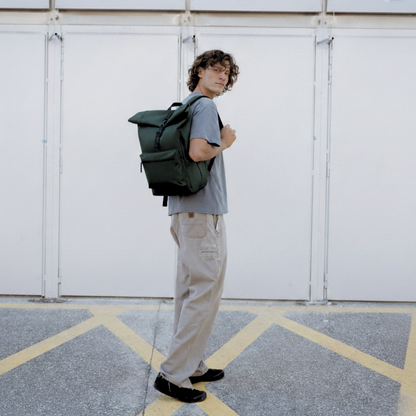 Urban Backpack Metal Green