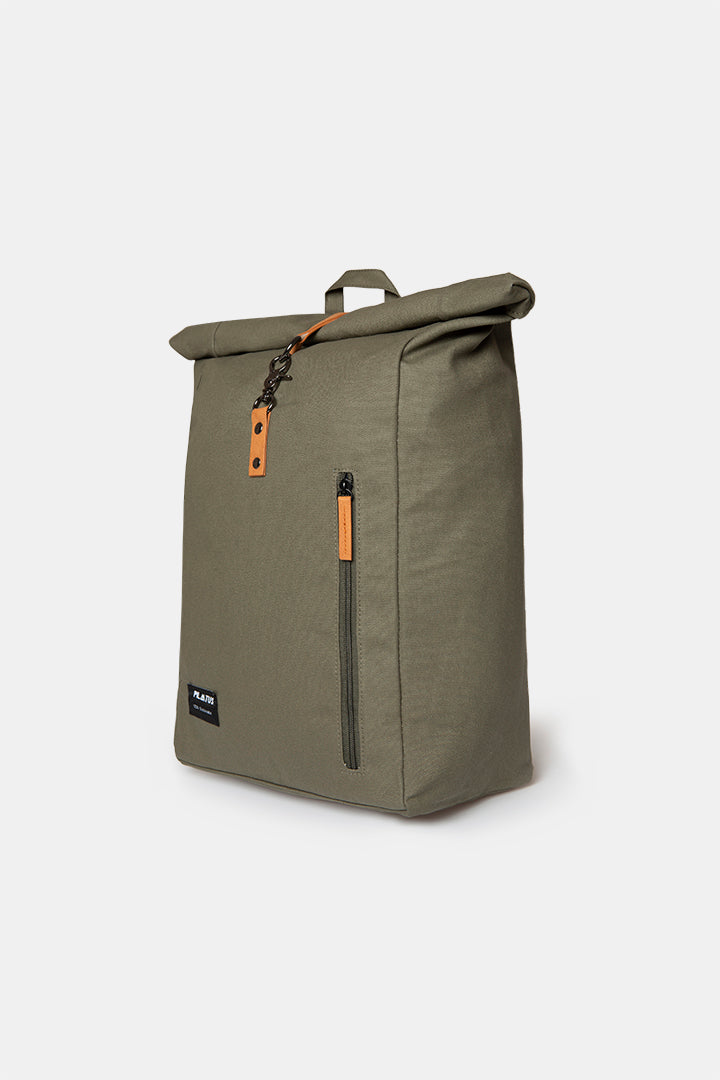 Mochila verde sostenible