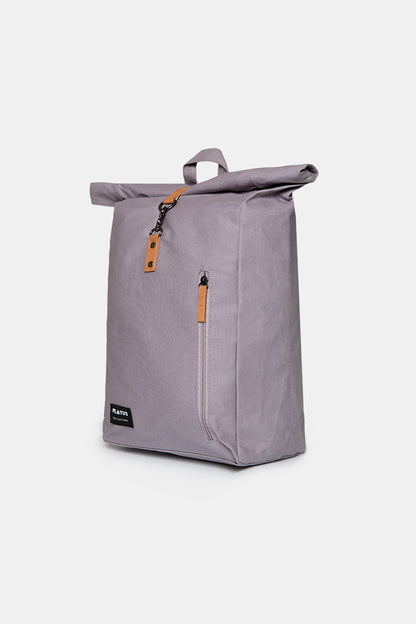 mochila lila sostenible
