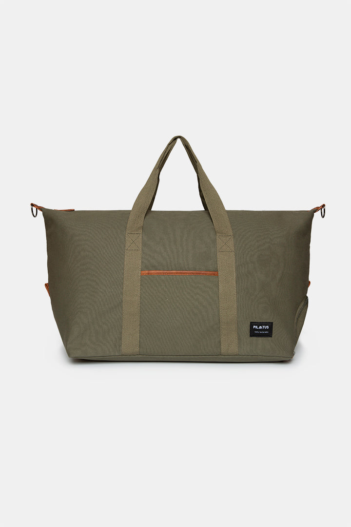 bolsa de viaje verde sostenible