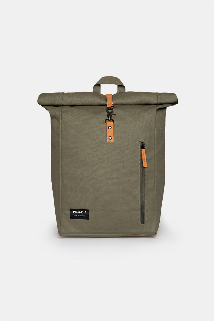 Mochila verde sostenible