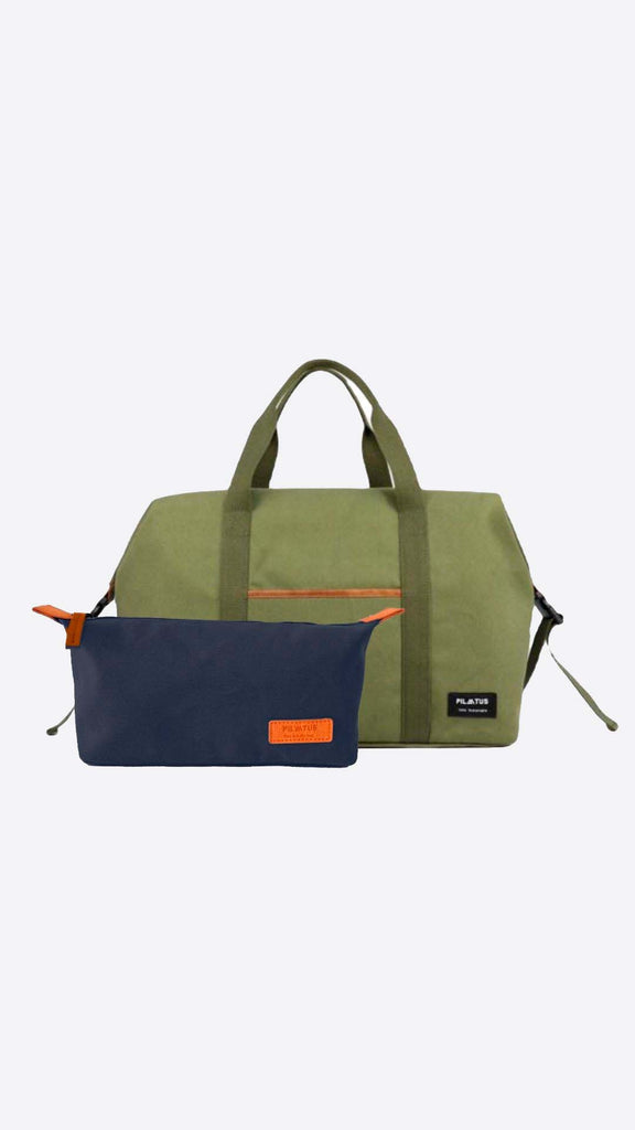 Pack bolsa de viaje y neceser sostenible